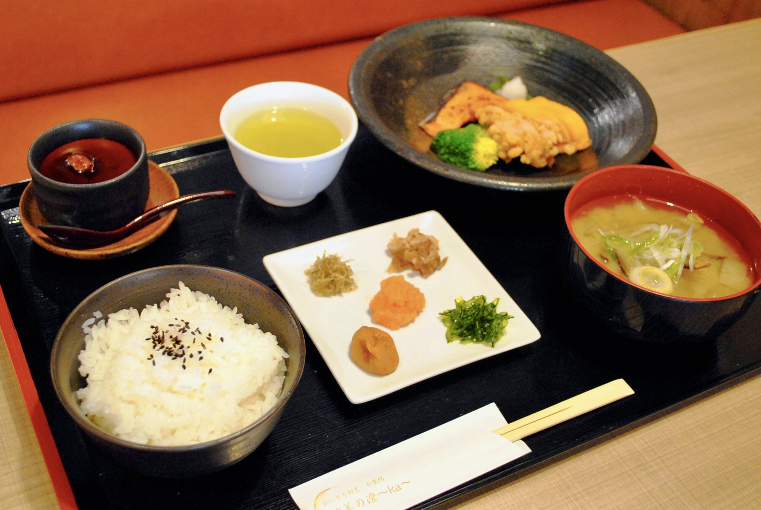 特選米の銀しゃり御膳