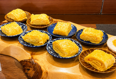 ふんわりと焼き上げた、出汁香る『だし巻き卵』