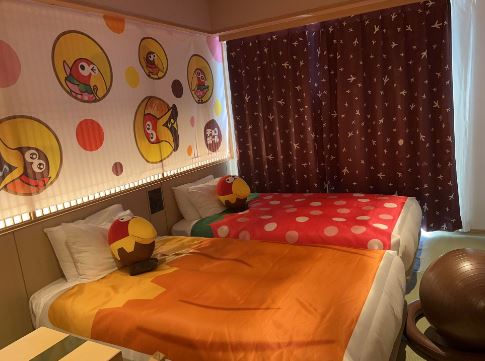 キョロちゃんにチョコボールルームを紹介いただきました
