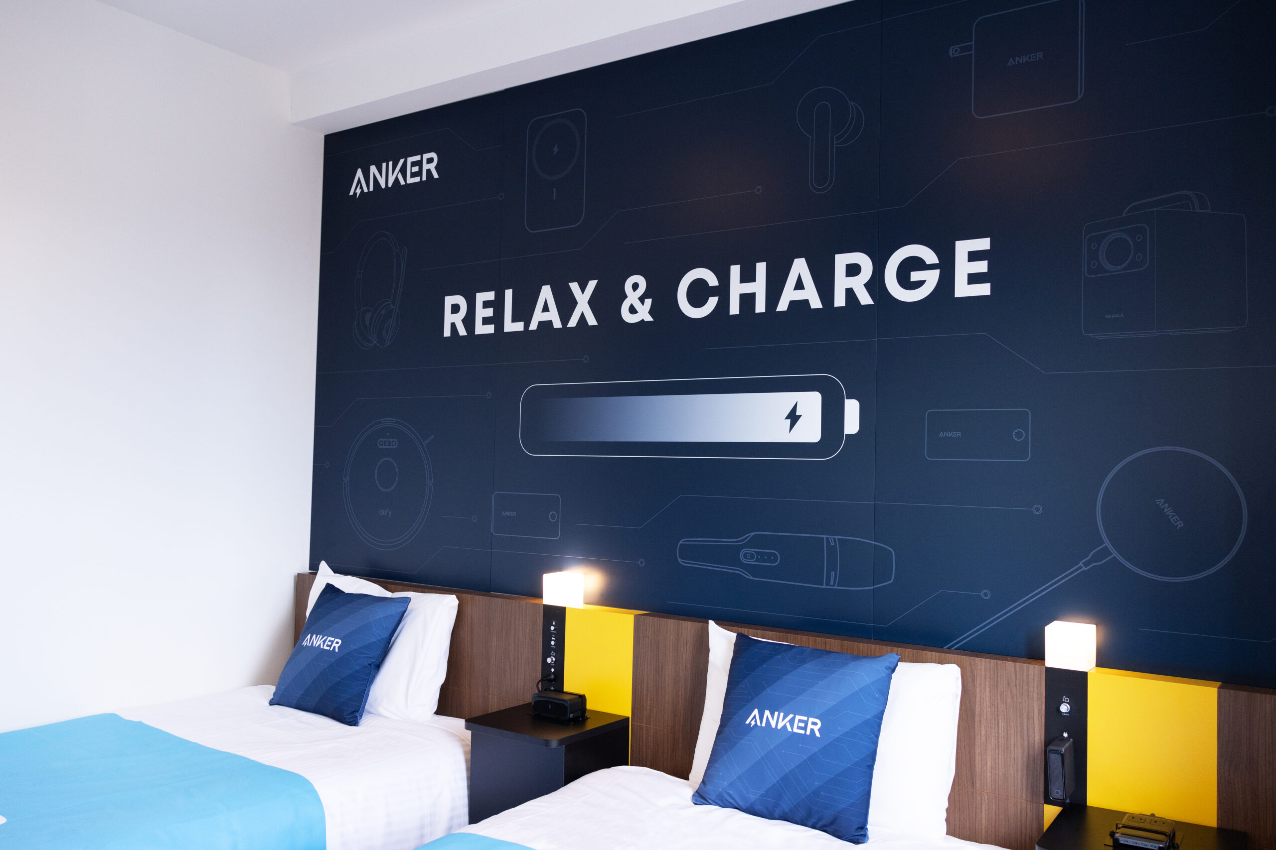 アンカー・ジャパンとコラボレーション 全国 5 軒の変なホテル 「Anker Room」発売