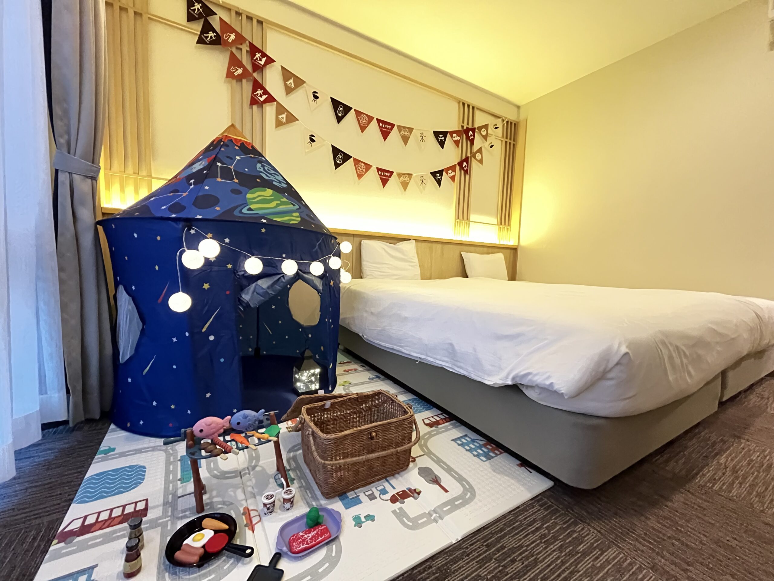 【期間限定】お部屋でキャンプごっこ！キッズキャンパープラン新登場！