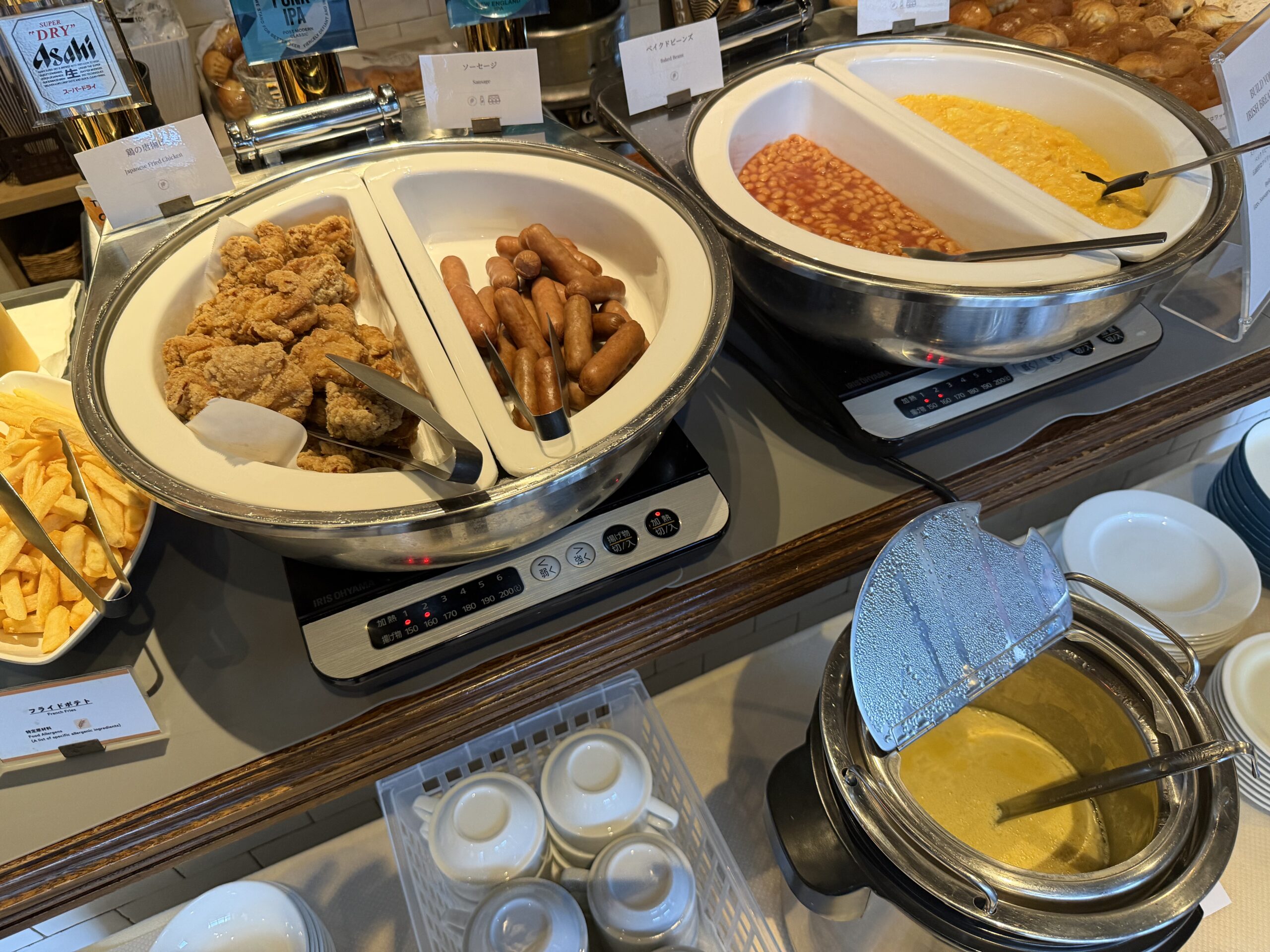 朝食　お惣菜コーナー♪