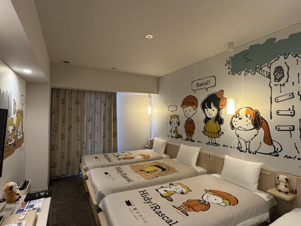 海茵娜酒店“合作房间世界最多”吉尼斯世界纪录TM认证『Hidy!Rascal』首次合作第51种合作房间“Hidy!Rascal 房间”发售