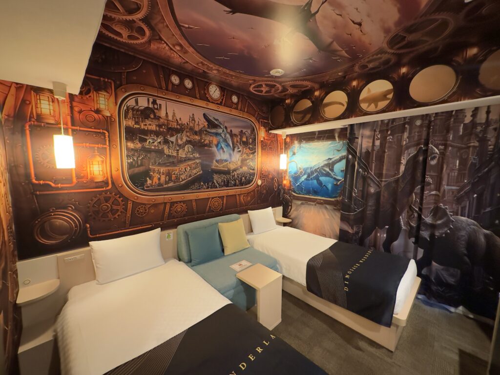 海茵娜酒店舞滨 东京湾 开业9周年纪念 世界恐龙·奇幻乐园合作 “恐龙奇幻房”发售