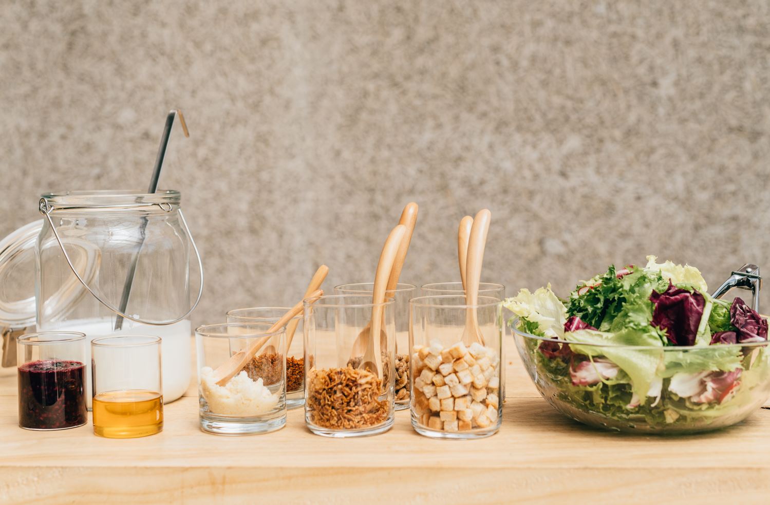 (サラダ ・スープ・ヨーグルト)