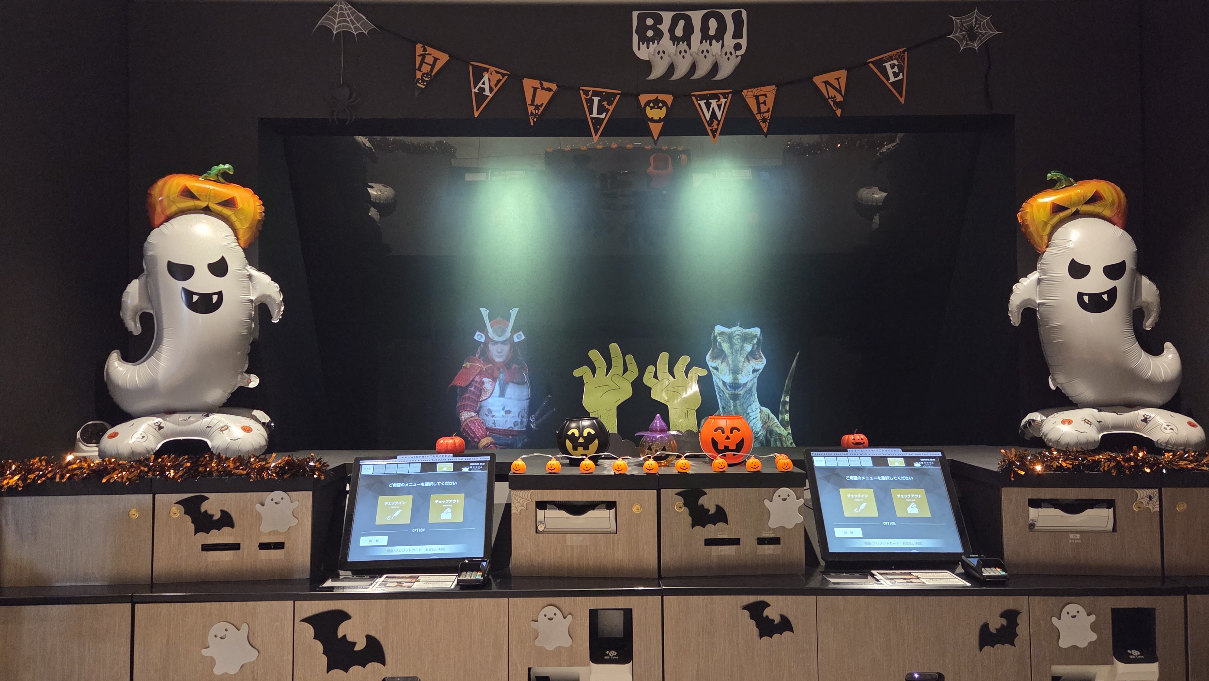 🎃ハロウィン仕様のフロントに！！🎃