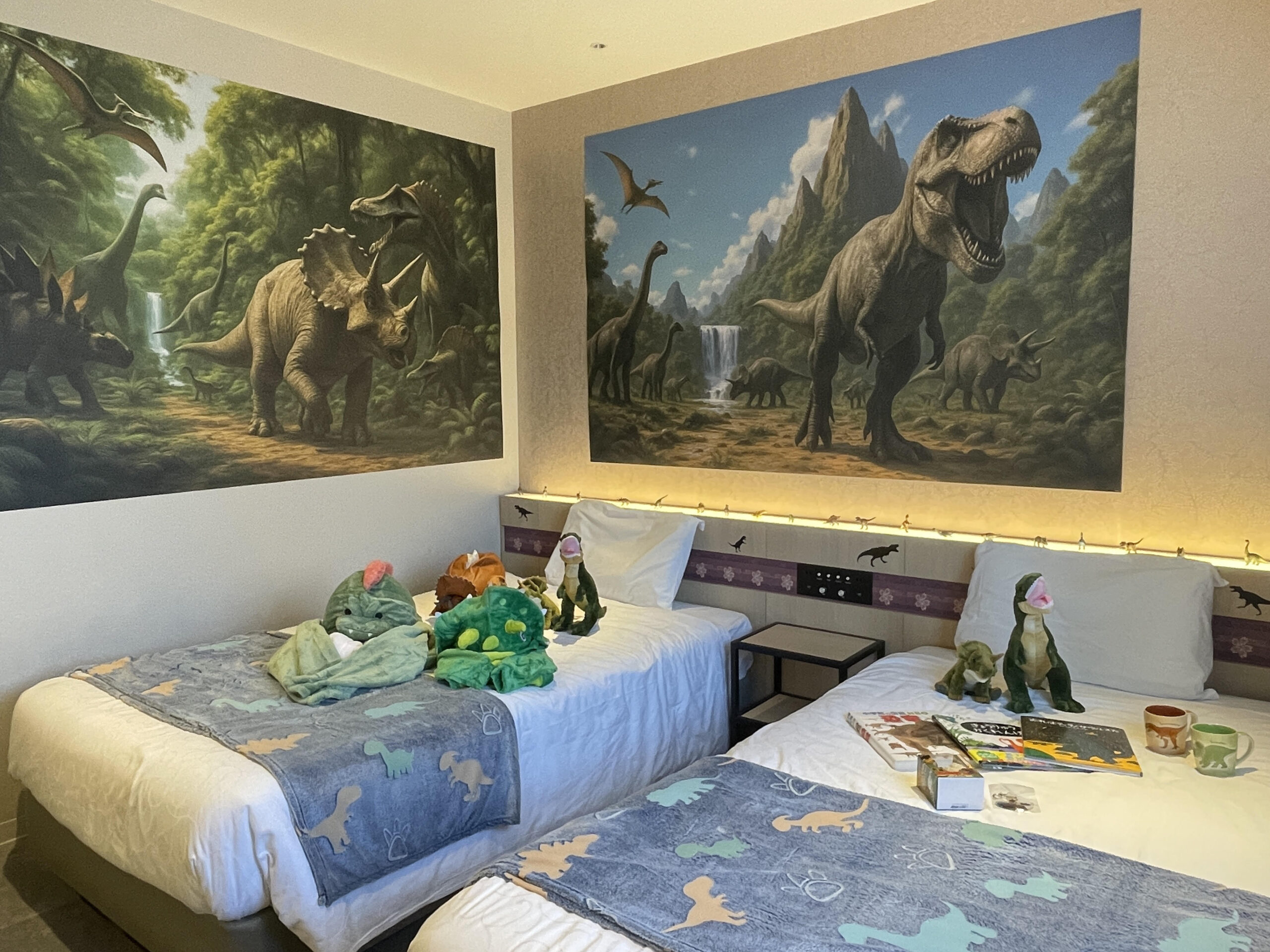 変なホテルオリジナル恐竜ルーム誕生🦕⭐