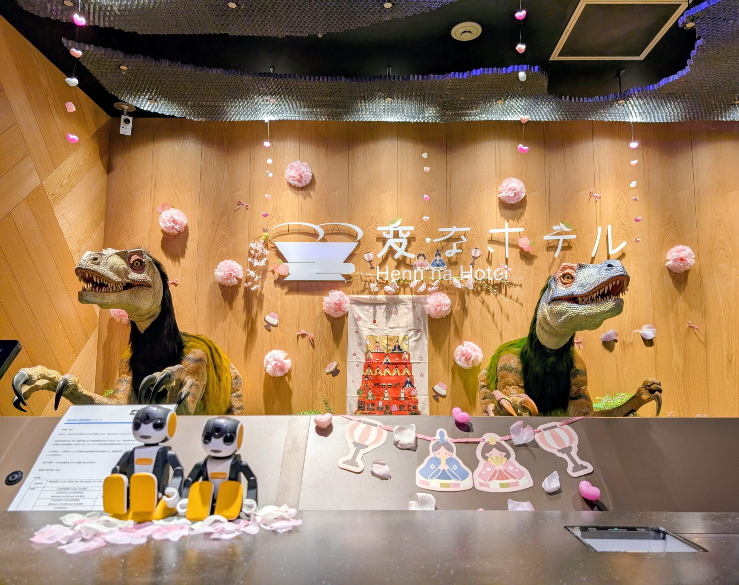 🌸3月ひな祭り装飾のお知らせ🎎