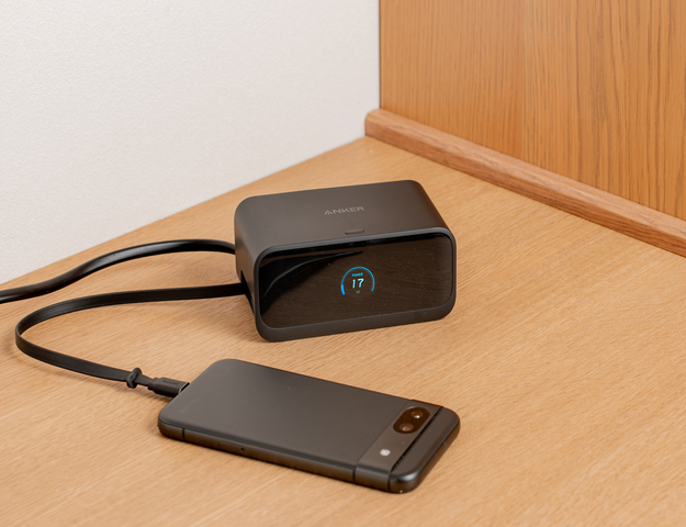 巻取り式ケーブル一体型の電源タップ Anker Nano Charging Station