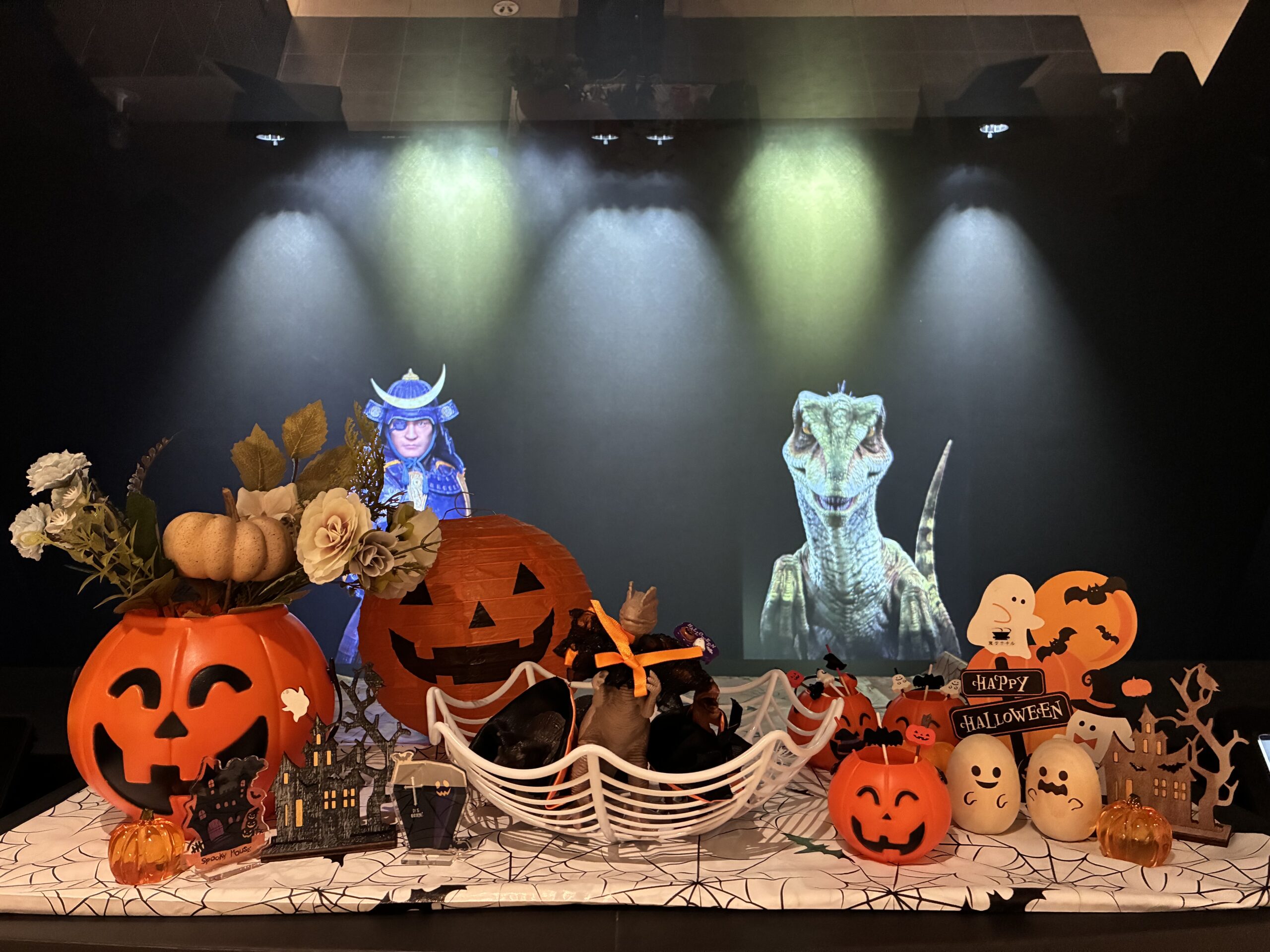 🎃フロントがハロウィン仕様になりました！🎃