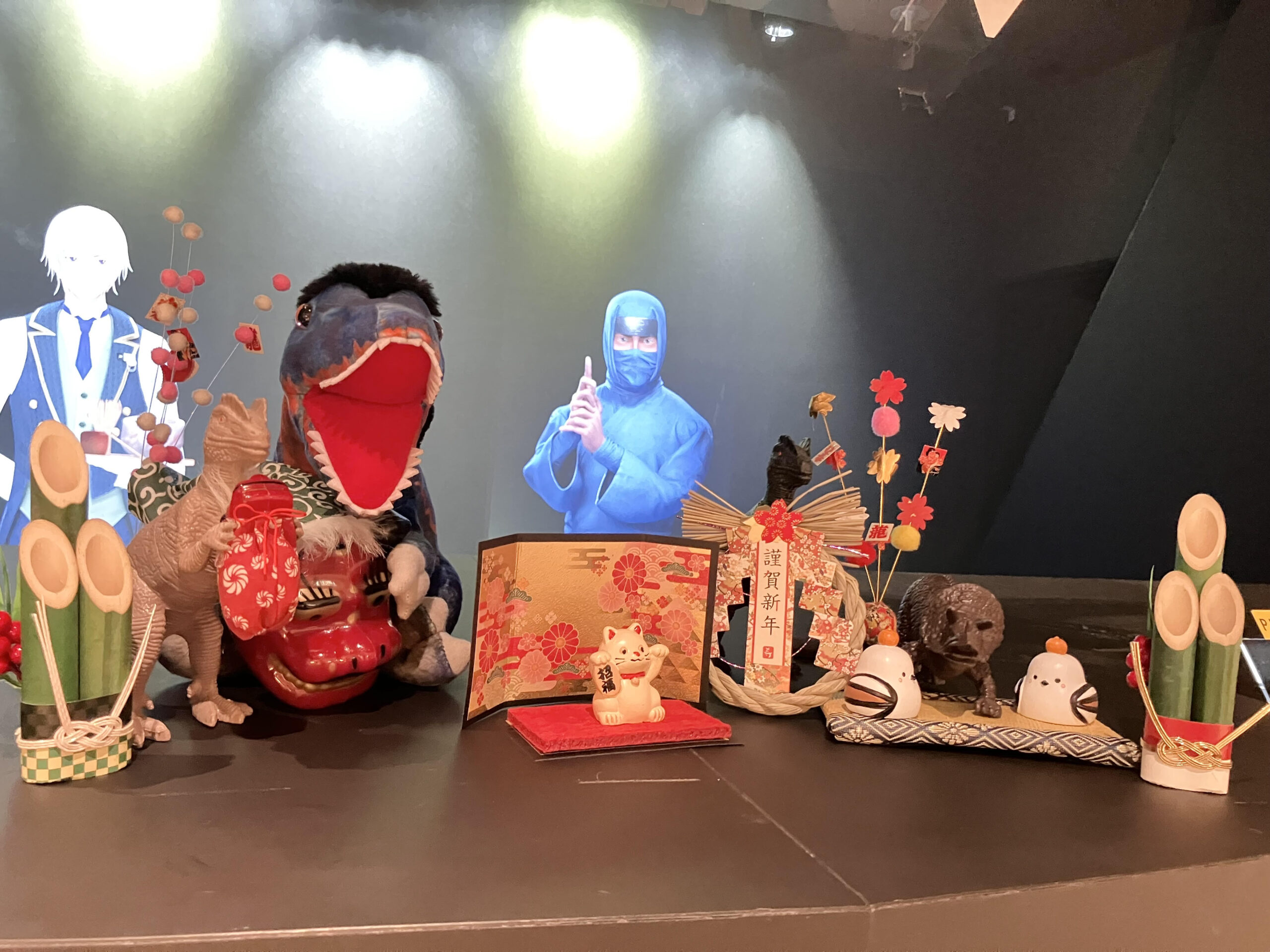 フロントがお正月仕様になりました！